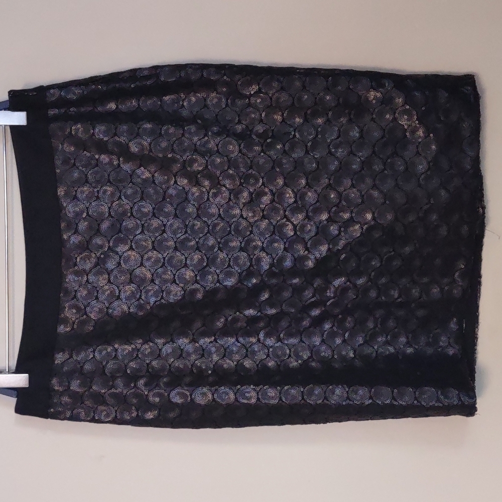 The Limited Circle Sequence Pencil Skirt Black 10